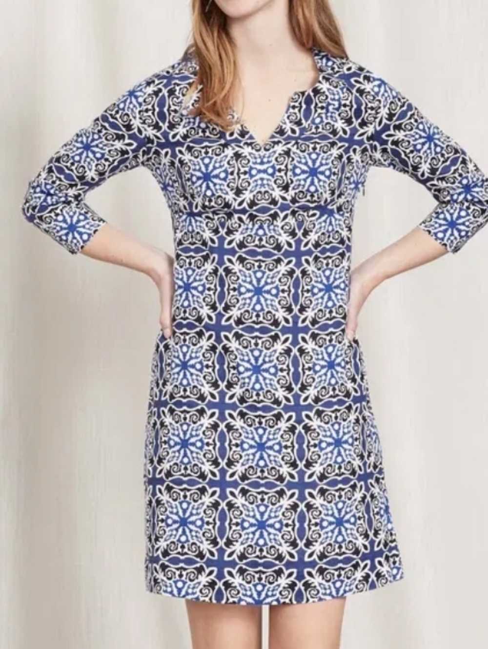 Boden Linen Tunic Dress